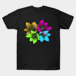 bloom blooming flower flowery petals floral T-Shirt